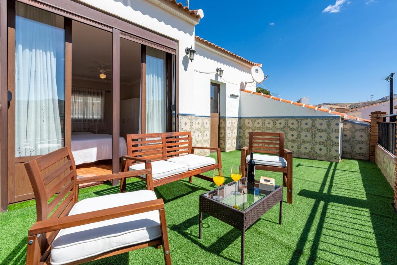 Maison d'hôtes Casa Angelita Caminito Del Rey, Duplex Con Terraza En El Centro De Andalucia à Valle de Abdalagís Extérieur photo